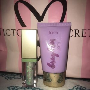Stila liquid eyeshadow and tarte brighter days!